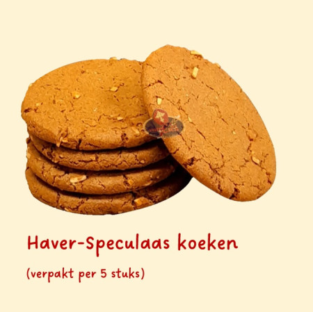 Speculaas haverkoeken